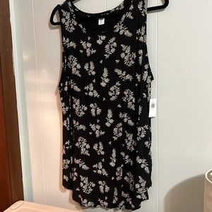 Super soft black tank top